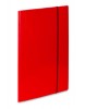Teczka A4 z gumk VauPe Soft (1) czerwona x1