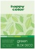 Blok A5 Happy Color Deco Green 170g 20k x1
