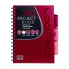 Koonotatnik A5 200k Patio Project Book red x1