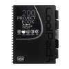Koonotatnik A4 200k Patio Project Book black x1