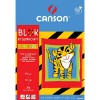 Blok rysunkowy A4 80g Canson kolor 10k x20