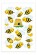 Naklejki HERMA Magic 3227 pszczółki, ul, miód x1