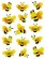 Naklejki HERMA Magic 6038 pszczoły, pszczółki x1