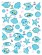 Naklejki HERMA Magic 6109 ryby, rybki niebieskie