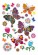 Naklejki HERMA Magic 3174 kolorowe motyle x1