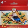 Kredki wiecowe  Koh-I-Noor Trio Wax 12 kol x1