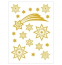 Naklejki HERMA Magic 3726 gwiazdy złote brokatowe