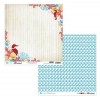 Papier do scrapbookingu 2-str Marine 6 x5 Papier do scrapbookingu 2-str Marine 6 x5