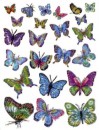 Naklejki HERMA Magic 6867 motylki kryształowe x1