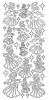Sticker złoty 04600 - aniołki x1 Sticker złoty 04600 - aniołki x1