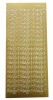 Sticker złoty 03470 - alleluja x1 Sticker złoty 03470 - alleluja x1