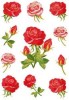 Naklejki HERMA Decor 3581 róże z łodygami x1