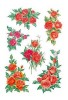 Naklejki HERMA Decor 3809 róże czerwone bukiet x1
