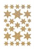 Naklejki HERMA Decor 3916 gwiazdki złote x1