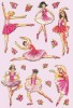 Naklejki HERMA Magic 6158 baletnica różowa x1