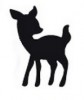 Dziurkacz ozdobny Heyda 1,5cm -04 jelonek Bambi x1