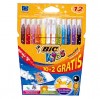 Pisaki BIC Kid Couleur & Erase 10 kol x1 Pisaki BIC Kid Couleur & Erase 10 kol x1