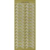 Sticker złoty 48755 - alleluja x1 Sticker złoty 48755 - alleluja x1