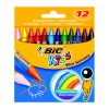 Kredki wiecowe BIC Wax Crayons 12 kol x1