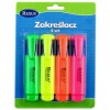 Zakreślacz Rexus 4kol. x1 Zakreślacz Rexus 4kol. x1