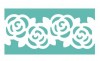 Dziurkacz ozdobny brzegowy - 609 002 róże x1