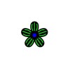 Dziurkacz tnąco-tłoczący - 006 kwiat 3 x1