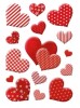 Naklejki HERMA Decor 3056 serca print x1