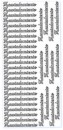 Sticker złoty 02840 - zawiadomienie x1 Sticker złoty 02840 - zawiadomienie x1