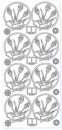 Sticker złoty 25420 - chleb ze zbożem x1 Sticker złoty 25420 - chleb ze zbożem x1