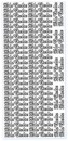 Sticker złoty 02837 - dla ciebie x1 Sticker złoty 02837 - dla ciebie x1