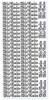 Sticker srebrny 02837 - dla ciebie x1 Sticker srebrny 02837 - dla ciebie x1