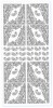 Sticker złoty 02854 - narożniki x1 Sticker złoty 02854 - narożniki x1
