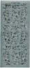 Sticker srebrny 02854 - róże x1 Sticker srebrny 02854 - róże x1