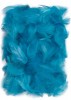 Piórka 5-12cm 10g - turquoise x1