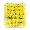 Róże papierowe 1cm żółte x144