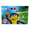 Plastelina Kidart Spagetti 8 kol. x1 Plastelina Kidart Spagetti 8 kol. x1