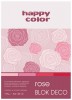 Blok A5 Happy Color Deco Rose 170g 20k x1