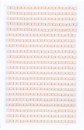 Pereki samoprzylepne 4mm 440szt. - cream
