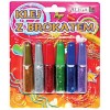 Klej brokatowy Aliga 6kolx6ml x1 Klej brokatowy Aliga 6kolx6ml x1