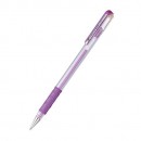 Długopis żelowy Pentel K118 Metallic fioletowy x1