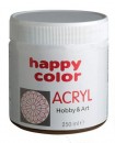 Farba akrylowa Happy Color 250g - czarna x1