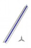 Linijka - skalwka aluminiowa nr.24 30cm x1