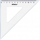 Ekierka plastikowa 45/21cm x1 Ekierka plastikowa 45/21cm x1