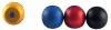 Magnesy kulka drewno komplet 12e x1 Magnesy kulka drewno komplet 12e x1