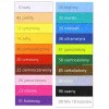 Filc kolorowy 1,5mm A4 42 cielisty x10 Filc kolorowy 1,5mm A4 42 cielisty x10