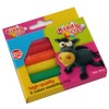 Plastelina 6 kol. BX-100-6 x1 Plastelina 6 kol. BX-100-6 x1