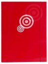 Teczka kartonowa z gumką czerwona x1