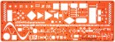 Szablon elektryczny - komunikacja x1 Szablon elektryczny - komunikacja x1