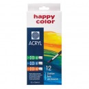 Farby akrylowe Happy Color 12ml x12kol. x1