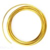 Drucik metalowy 2mm x 5m złoty x1 Drucik metalowy 2mm x 5m złoty x1